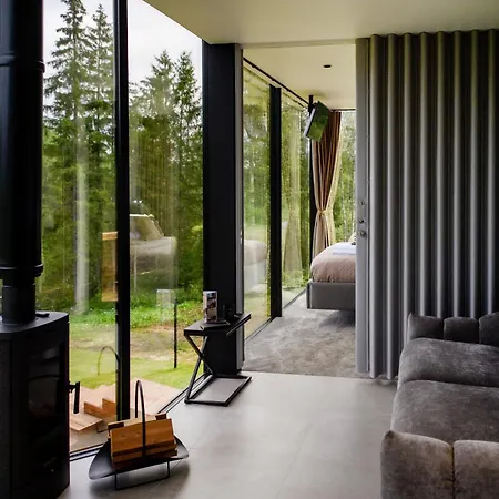Ojasaaro Glass With Sauna & Hot Tub Lueuetsepa
