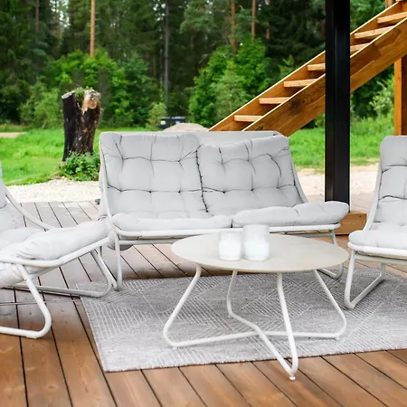 Ojasaaro Glass With Sauna & Hot Tub Lueuetsepa