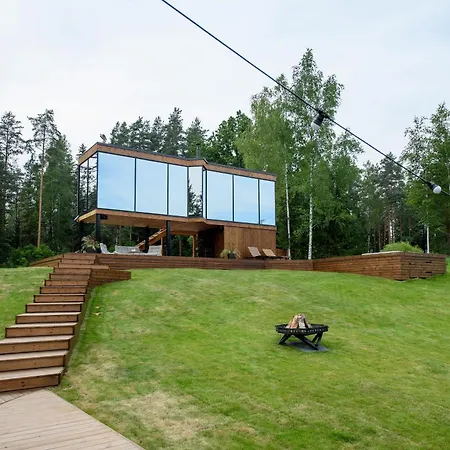 Ojasaaro Glass With Sauna & Hot Tub * Lueuetsepa