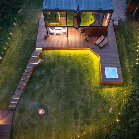 Ojasaaro Glass With Sauna & Hot Tub Lueuetsepa